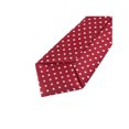 thumbnail image 4 of CORBATA CORTA ELÁSTICA PREATADA UNISEX INSPIRAR CHIC CON PATRÓN COLORIDO Y LINDO PARA UNIFORMES ESCOLARES, PUNTOS BLANCOS SOBRE BURDEOS, TALLA ÚNICA, 4 of 5
