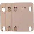 thumbnail image 1 of 3pcs Replacement Heightening Gasket Guitar Neck Shims Neck Bottom Adjusting Gaskets, 1 of 8