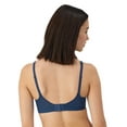thumbnail image 2 of Hanes Womens Wireless T-Shirt Bra, Cooling Comfort Convertible Bra, Moisture-Wicking, 2 of 7