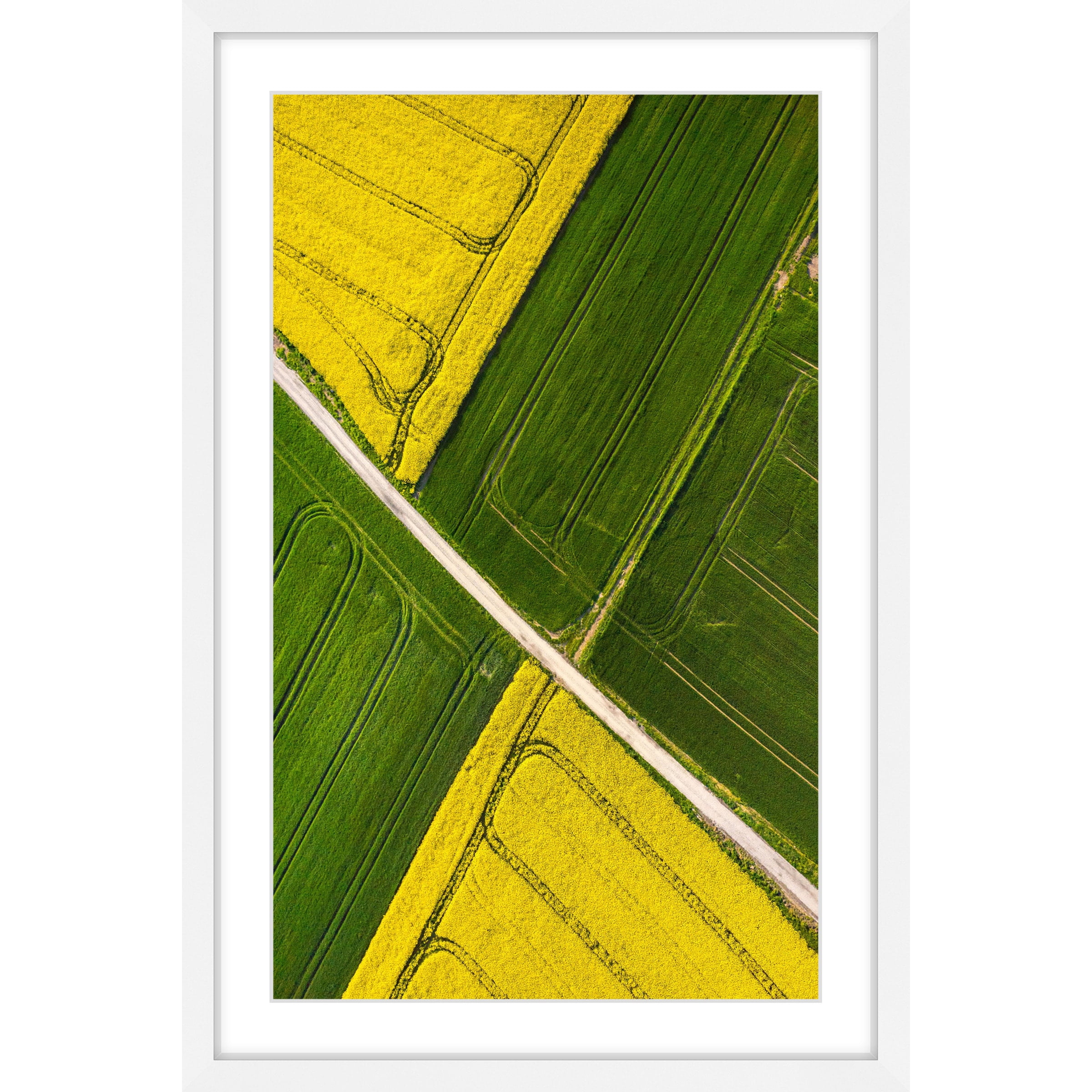 Marmont Hill "Through the Fields" Framed Painting Print