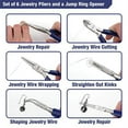 WORKPRO 7Piece Jewelry Pliers Set, Professional Pliers for Jewelry Making Tools with Easy
