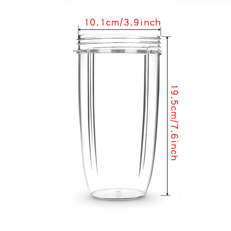 HengLiSam Blender Replacement Cup, Single Serve 2 Pack 16oz Cups