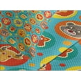 thumbnail image 4 of Ambesonne Cartoon Animal Quilted Bedspread Set 3 Pcs, Comic Fun Faces, Queen Size, Multicolor, 4 of 5