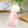 thumbnail image 4 of Yidarton 2022 Soft Plush Clothing Simple Leisure Warm Pet Clothing Autumn And Winter Teddy Faggy Dog Clothing navy blue, 4 of 6