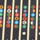 thumbnail image 3 of Guitar Fretboard Stickers SelfAdhesive Music Accessories 7Color Tone for Beginner Learner(Black ), 3 of 4
