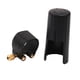 thumbnail image 1 of Accesorios de Cubierta de Boquilla con PU Plástico Ligadura para Alto Saxofón Negro Sunnimix Boquilla de saxofón, 1 of 7
