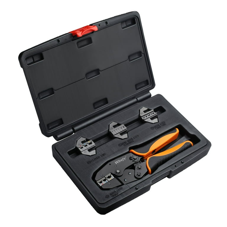 Crimping tool set 5 pcs by wirefy outlet