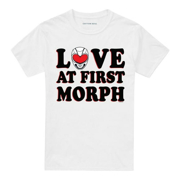 Power Rangers Mens Love At First Morph T-Shirt