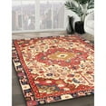 thumbnail image 3 of Ahgly Company Machine Washable Indoor Rectangle Traditional Grapefruit Red Area Rugs, 8' x 10', 3 of 7