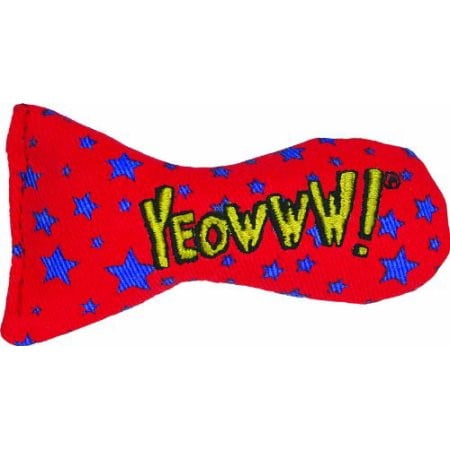 red with blue stars YEOWWW Apple Cat Toy & Stinkies Stars Cat Toy
