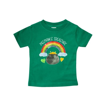 

Inktastic Meemaw s Treasure St. Patrick s Day Rainbow and Gold Gift Baby Boy or Baby Girl T-Shirt