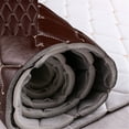 thumbnail image 4 of Black red line 100*155cm Faux Leather Foam Fabric Diamond Quilted Auto Headliner Upholstery US, 4 of 4