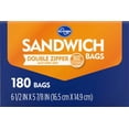 thumbnail image 4 of Kroger Reclosable Sandwich Bags 180 ct - 3 Pack, 4 of 5