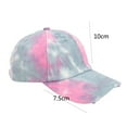 aDJFDGT Unisex Classic Low Profile Baseball Cap Tie Dye Ink Painting