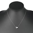 thumbnail image 2 of Pre-Owned Tiffany & Co. Paper Flower Necklace, Pt950 Platinum, Diamond, Approx. 3.56g (Good), 2 of 8