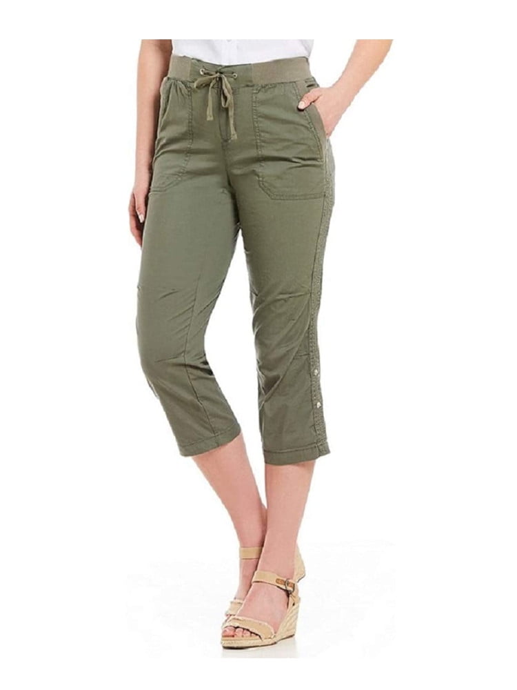 Khakis \u0026 Co Womens Size 6 Poplin Capri 
