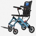 thumbnail image 1 of Bingirl Fauteuil Roulant de Transport Pliable Ultraléger de 16 Pouces 8 Po, 1 of 7