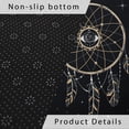 thumbnail image 4 of Gothic Boho Kitchen Mats for Floor, Moon Phase Goth Kitchen Rugs Set of 2 Carpet Area Rug, Boho Witch Witchy Halloween Kitchen Decor and Accessories Stuff, 17x30 and 17x47 Inch, Gold Black, 4 of 6