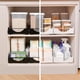 thumbnail image 4 of Organizador de Gabinete Extraíble, Cajón de Almacenamiento de Cocina Extraíble Resistente, Cesta de Gabinete de Malla Deslizante, Estantes de Despensa Deslizantes de Acero Al, 4 of 9