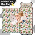thumbnail image 4 of White Christmas Gnome Pattern Toddler Nap Mats for Kids Preschool,50"x20" Sleeping Mat Bag or Kids,Toddler Sleeping Bag,Toddler Nap Mat or Daycare, 4 of 6