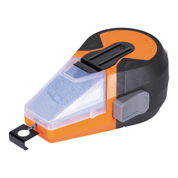 Klein Tools 50Ft Auto-Retracting Blue Chalk Line