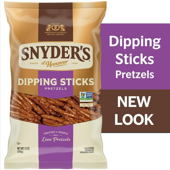 Snyder's of Hanover Dipping Sticks Pretzels, 12 oz Bag
