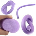 thumbnail image 3 of Flexible Learn Swimming Pool Noodle Water Float Floating Aid (Solid Purple), 3 of 6