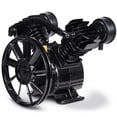thumbnail image 4 of Gymax 3HP 2 Piston V Style Twin Cylinder Air Compressor Pump Motor Head Air Tool, 4 of 6