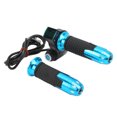 thumbnail image 4 of Electric Bicycle Throttle Handle, Grain Pattern Twist Throttle Grip Automatic Green Digital Display 1 Pair  For 12V To 99V Electric Vehicles Blue Handle Cover, 4 of 8