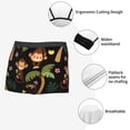 thumbnail image 3 of Fotbe Monkeys Swinging from Palms Calzoncillos Tipo Boxer con Bolsa de Soporte Total para Hombre, X-Temp Fresco, Transpirable y de Secado Rápido-Large, 3 of 5