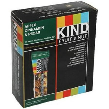 Product Of Kind Fruit & Nut, Apple Cinnamon & Pecan, Count 12 (1.4 oz) - Healthy Snacks / Grab Varieties &