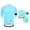 EliteGoogv#Blue, variant on EliteGoogv Men's Short Sleeve Cycling Breathable Mesh Bike Shirt Solid Color Stretchy Athletic Wear Full Zip Road Mountain Biking Top for Summer,Black,S