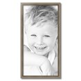 thumbnail image 2 of ArtToFrames 16" x 32" Regency Silver Picture Frame, 16x32 inch Silver Wood Poster Frame (WOM-5023),  Pack, 2 of 7