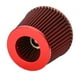 thumbnail image 4 of BOROCO Filtro De Aire Para Automóvil, Filtro De Aire De Hongo Para Automóvil, Kit De Filtro De Aire De Cabeza De Hongo De Diámetro Múltiple De Aire De Alto Flujo De Hierro De 63 Mm Universal(red), 4 of 10