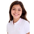 thumbnail image 5 of U.S. Polo Assn. Girls Short Sleeve Polo Shirt, Sizes 4-18, 5 of 6