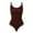 Coffee, variant on Seamless Body Bodysuit For Women Plus Size Lift Thong Adjustable Strap Top Bra Tummy Shrink Shape up Apparel for Cellulite Body Clincher Waist Clincher Undergarment See Trough Body Suit Belt Trainer