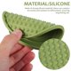 thumbnail image 3 of OUNONA 4Ud Posavasos De Silicona Para Autos Antideslizante Verde Para Porta Vasos, 3 of 6