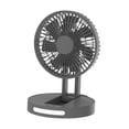 thumbnail image 3 of Ventilador de Escritorio Portátil Inclinación Ajustable Sin Cable Mini Eléctrico Gris Oscuro Soledad, 3 of 9