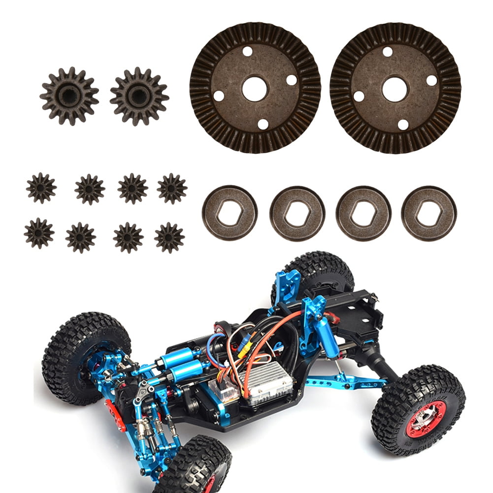 FAGINEY 16pcs RC Truck Upgrade Parts Metal Reduction Differential Gear