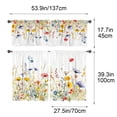 thumbnail image 3 of EGNMCR Rideau de Douche, Rideaux Occultants Impression 2D Rideau Court de Cuisine Rideau de Décoration de Cuisine Lavable Demi-Rideau de Fenêtre pour Fenêtre de Cuisine Rideau Imperméable Filtrant la Lumière pour Maison Petits Rideaux, 3 of 7