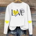 thumbnail image 2 of Timegard Sweatshirt for Women Print Drop Shoulder Crewneck Pullover Fall Casual Comfy Long Sleeve Tops, 2 of 4