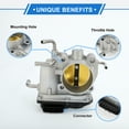 thumbnail image 3 of 1 Pc Throttle Body For Toyota Camry Solara Highlander Rav4 Replace No.2203028060, 3 of 7