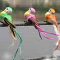 thumbnail image 4 of Farfi simulación pluma pájaro encantador exquisito adorno para árbol de Navidad pájaro de espuma Artificial para jardín, 4 of 5