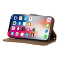 thumbnail image 2 of PU Leather Wallet Case for iPhone XR, Shockproof TPU Protective Flip Case with Stand Long Shoulder Strap Card Slots Magnet Cover for iPhone XR 6.1 Inch,Brown, 2 of 10