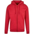 thumbnail image 3 of Build Your Brand Mens Heavy Zip Up Hoodie, 3 of 4