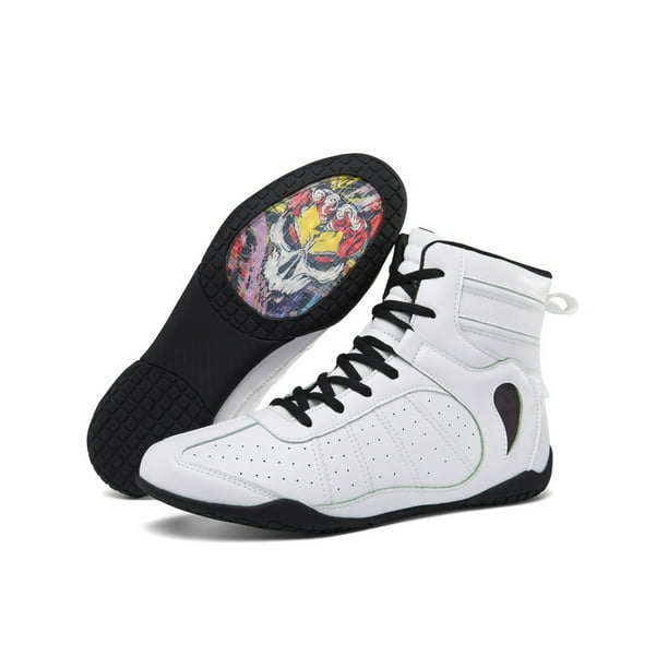 Woobling unisexe adulte chaussure de boxe antid rapante kick