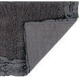 thumbnail image 4 of Better Trends Shaggy Border 100% Cotton 20" x 60" Bath Mat Rug - Gray, 4 of 5