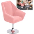 thumbnail image 3 of Mini Dollhouse Sofa Chair, 1:12 Miniature Armchair Miniature Doll House Rotate Flocking Chair Mini Flocking Sofa Furniture Model Decoration Dollhouse Accessory, 3 of 8