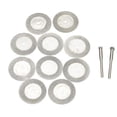 thumbnail image 3 of Los discos de corte de 16 mm Diamond Cut Off Wheels w / Arbor 10pcs, 3 of 9