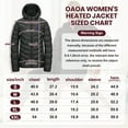 thumbnail image 6 of Womens Heated Jacket with 2PCS 10000mAh Battery Pack, Dual Control Button Heated Coat, 6 of 7